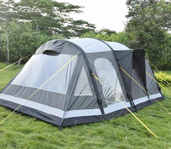 SL-CT1116  Aufblasbares Zelt für 4 Personen Schlafzimmer mit schwarzer Beschichtung