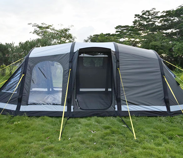 SL-CT1116  Aufblasbares Zelt für 4 Personen Schlafzimmer mit schwarzer Beschichtung
