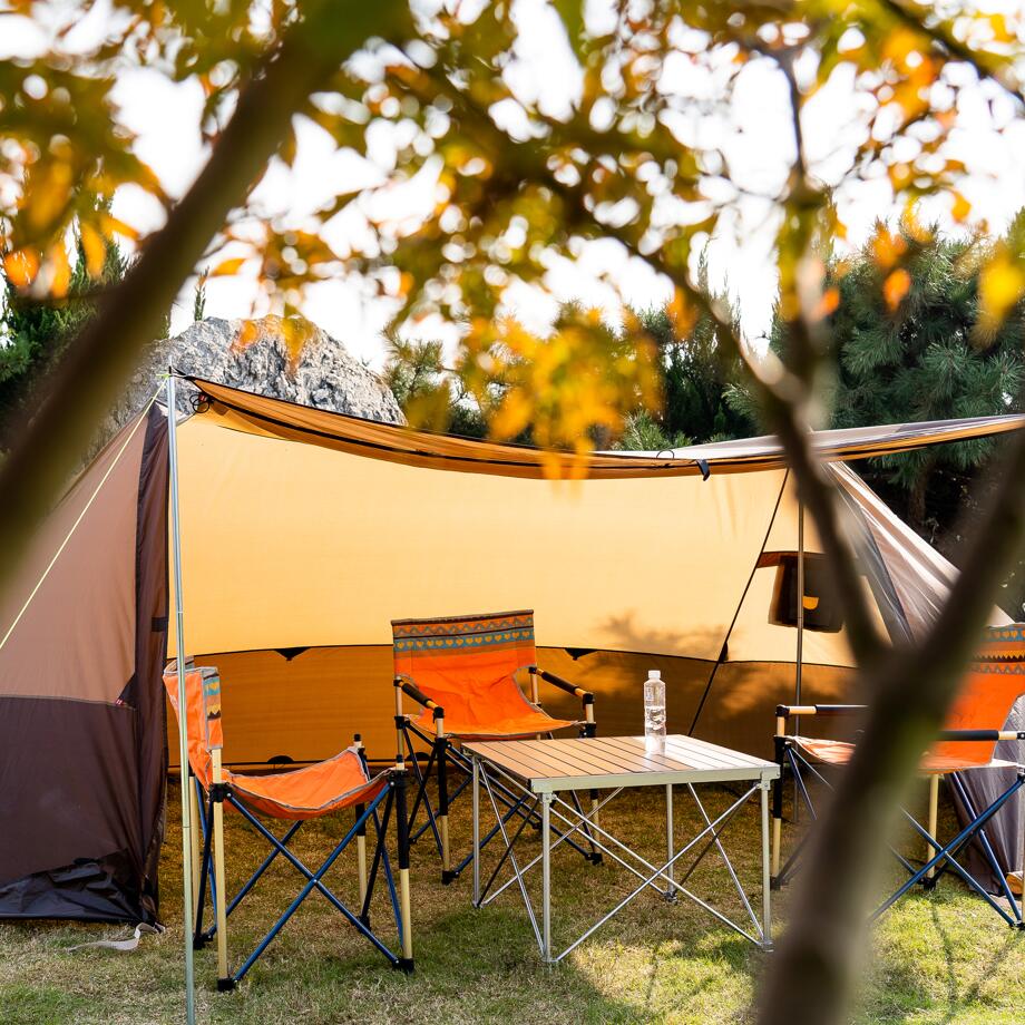 SL-CT-1135/TARP Zelt Outdoor Awning Camping Tarp Zelt Poles Sun Shelter