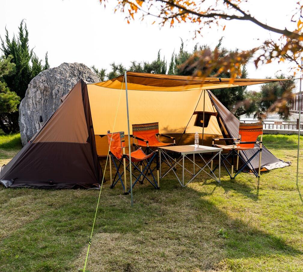 SL-CT-1135/TARP Zelt Outdoor Awning Camping Tarp Zelt Poles Sun Shelter