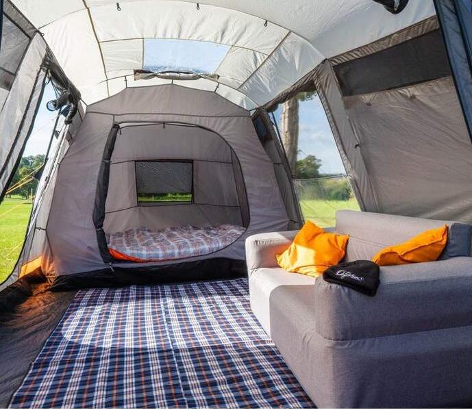 SL-CT-1158 TUNNEL FAMILY Zelt 6-8 person glamping Zelt